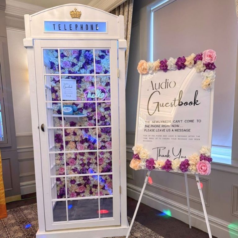 wedding services audio guestbook